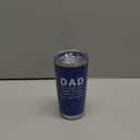 KYR Fathers Day Gift From Daughter, Son, Birthday Gifts for Dad, 20 Oz Tumbler Coffee Travel Cup, Christmas Gifts, Presents Idea for New Dad, Father, Double-Wall Insulated Stainless Steel Tumbler