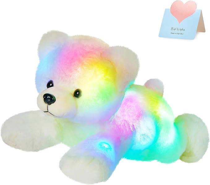 Glow Guards Teddy Bear White Musical