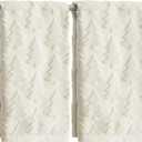 Artoid Mode 2 Pcs Beige 3D Xmas Tree Jacquard Christmas Hand Towels for Bathroom, 100% Cotton Soft Absorbent Bathroom Decor Towels, 13.7 x 29.5 Inch