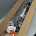 6 Inch Full Size Bed Frame with Metal Gaskets, Black Full Bed Frame No Box Spring Need, Heavy Duty Steel Platform Support, Reserved Holes, Round Corner Legs, Easy Assembly, Noiseless