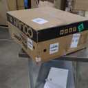 COLAMY Ergonomic Mesh Office Chair with Footrest, High Back Computer Executive Desk Chair with Headrest and 4D Flip-up Armrests, Adjustable Tilt Lock and Lumbar Support-Black