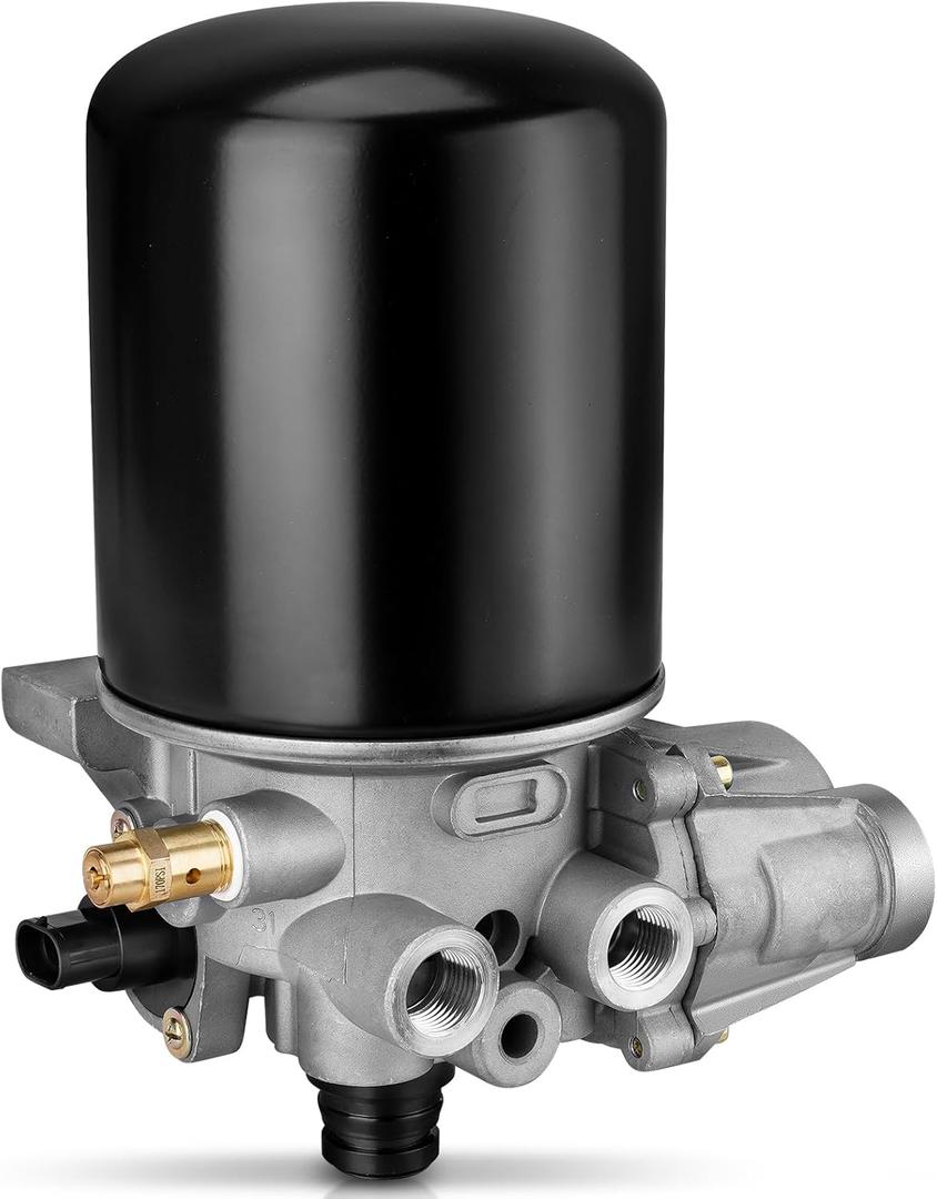R955205 12V Air Dryer System Saver 1200 Series Compatible with WABCO, BENDIX, Mack, HALDEXMeritor, Midland, Volvo, Freightliner, International Trucks Replaces 4324130010, TDAR955205