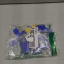 Ice Cleats, Ice Grips Traction Cleats Grippers Non-Slip Over Shoe/Boot Rubber Spikes Crampons with 10 Steel Studs Crampons + 10 Extra Replacement Studs (X-Large, Blue)