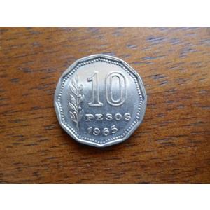 Argentina Coin 10 Pesos, 1 Peso 39 PCS