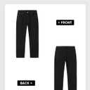 JMIERR Mens Baggy Jeans Stretch Casual Loose Fit Jeans Streetwear Denim Pants (Black, M)