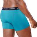 INNERSY Men's Breathable Mesh Boxer Briefs Cooling Moisture Wicking Underwear 4-Pack (L)