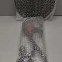 Metal Plant Stand, Heavy Duty Flower Pot Stand 17" Tall, Single Planter Holder for Indoor, Outdoor, Garden, Patio, Porch, Balcony, Home Decor, Black(1 Pack)