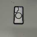 CENHUFO Magnetic Privacy for Samsung Galaxy S25 Case, Full Body Phone Case with Built-in 9H Tempered Glass Privacy Screen Protector and Camera Lens Cover, Shockproof Protective Clear Bumper -Black