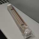 Cordless Bamboo Roman Shades for Windows, 100% Blackout Backing Fabric For Light Blocking, 32 inches x 64 inches