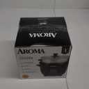 Aroma Housewares ARC-363-1NGB 3 Uncooked/6 Cups Cooked Rice Cooker, Steamer, Multicooker, 2-6 cups, Black