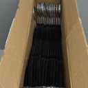 devesanter Pants Hanger, 30 Pack Space Saving Open-Ended Metal Pants Hanger, Non Slip Trousers Slack Hangers Organizers for Pants Jeans Slacks Scarf Trousers Ties, (Black)