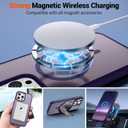 SUPFINE Magnetic for iPhone 15 Pro Case (Compatible with MagSafe) (Military Grade Drop Protection) Translucent Matte Shockproof Phone Case, Dark Purple