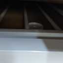 24-29 Inch Narrow Baby & Dog Gate, Pressure Mounted No Drilling, for Stairs & Doorways, White Metal Safety Gate Indoor for Kids and Pets