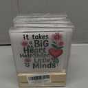 Teacher Appreciation Gifts for Women Acrylic Sign Desk Decor for Women Men Teacher Instructor Thesis Supervisor University Counselor, Gift for Graduation Retirement Christmas Birthday Thanksgiving (5 pack)