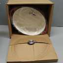 Vivicreate 9.6 QT enamel cast iron dutch oven, red gradient color,cast iron pot (9.6 QT)