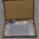 Black Back Glass Cover Replacement for Google Pixel 7 with Installation Tool Kit