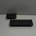 Floating Wall Shelves for Bedroom, Living Room, Bathroom, Kitchen, Nursery,  Espresso, 4"x6" 2"x14" 2 Pack