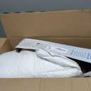 sunflower Comforter Duvet Insert Full Size White Down Alternative Filling 100% Cotton Shell All Season Hypoallergenic Warm Breathable Noiseless Machine Washable with Corner Taps