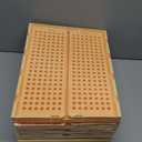 SNSLXH 5 Pack Stackable Closet Organizer Box, Multifunctional & Foldable Closet Storage Basket for Bathroom Kitchen Laundry Room Wardrobe Storage, Space-Saving Clothes Storage Drawer Organizer, Yellow