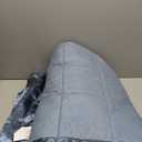 downluxe King Size Blanket with Satin Trim, Lightweight Down Alternative King Blanket for All Season, Machine Washable (Grey, 108 x 90 Inch)