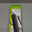 Digital Energy 10-Outlet Flat Plug 3500 Joules Heavy Duty Surge Protector Power Strip, 8 Foot Long Extension Cord, Two USB Charging Ports, Coaxial, Phone Protection, ETL Listed, 15 AMP, 8 FT, Black