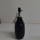 25'' Table Lamp Navy Blue Table Lamps Modern Ceramic Lamps for Night Stand - Dimmable Bedside Lamps for Nightstand, Bedroom Lamp for Living Room Desk End Table Office Guest Room