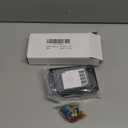 WUPP Boat Marine Fuse Block Panel with LED Warning Indicator Damp-Proof Cover - 12 Circuits with Negative Bus Fuse Box Holder Screw for Car Marine RV Truck DC 12-24V, Fuses Included