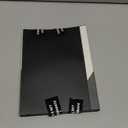 Dunwell Small Presentation Book 5.5x8.5 (2-Pack, Black), 24 Pockets Display 48 Half Size Pages, Plastic Binders with Sleeves, 5.5 x 8.5 Mini Booklets, Acid-Free Poly