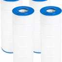 CCP420 Pool Filter Cartridges, 4 Pack, Replaces PCC105-PAK4 For Clean and Clear Plus 420; replaces PCC105-PAK4, R173576, C-7471 , 178584,FC-6470, 4×105 Sq. Ft Cartridge