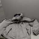 MAGCOMSEN Men's Winter Coats Water Resistant Ski Snow Jacket Warm Fleece Jacket Parka Raincoats With Hood Multi-Pockets (Large, Light Grey)