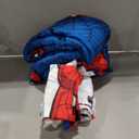 Jay Franco Marvel Spiderman Webtastic 4 Piece Toddler Size Bed Set  Super Soft Microfiber Bed Set Includes Toddler Size Reversible Comforter & Sheet Set Bedding (Official Marvel Product)