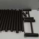 AmazerBath Bamboo Over The Toilet Storage Shelf, 2-Tier Over Toilet Bathroom Organizer Rack, Bathroom Shelves Over Toilet Space Saver, Espresso