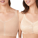 Wacoal Women's Casual Beauty Soft Cup Bra, Toast, 38DDD