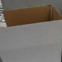 Calenzana 8x6x4 Shipping Boxes Set of 40, White Corrugated Cardboard Box for Mailing Packing Gifts Small Business