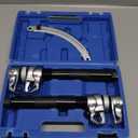 Orion Motor Tech 2pc Coil Spring Compressor Tool Set, 2200lb Strut Compressor Tool for Sedan SUV Pickup Truck Light Truck, 0.9"-11" Heavy Duty Strut Spring Compressor Tool with Adjustable Safety Stand