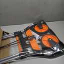 Teprovo Dolly Cart, 309 lb Aluminum Folding Hand Truck with Swivel Handle, Heavy Duty Utility Dolly Foldable Trolley with Elastic Cord, 7 Inch Wheels for Moving, Warehousing, Shopping and More