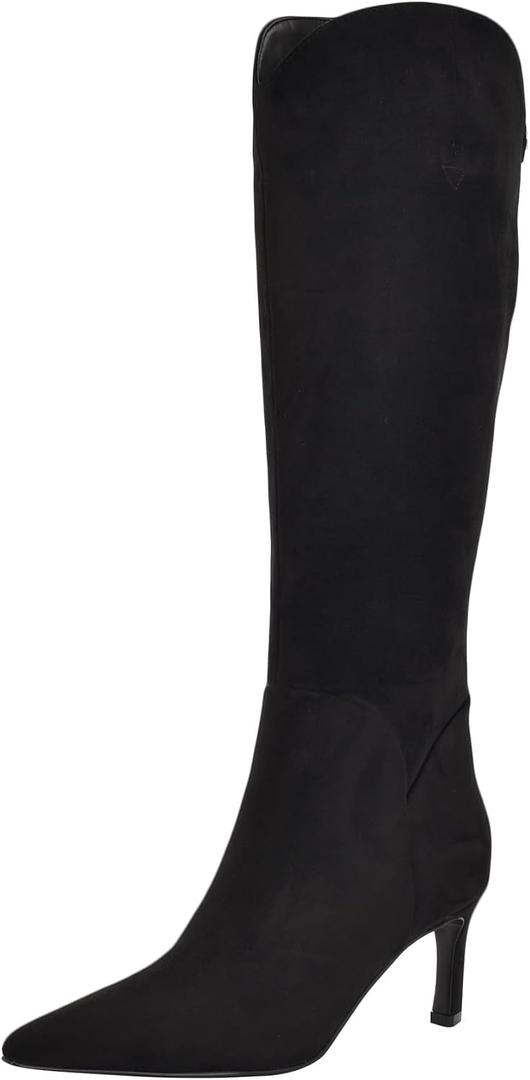 GUESS Women's Palisa Wide Calf (Black, 6M)