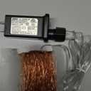 66Ft 200 LED Fairy Lights Plug in, Waterproof String Lights Outdoor & Indoor 8 Modes Christmas Light Bedroom Decor, Timer Twinkle Lights for Girl's Room Garden Party Christmas Decorations (Warm White)