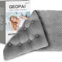 Microwavable Heating Pads 15 * 9", Weighted Moist Microwave Heat Pad for Cramps Neck Shoulder, Back Pain Relief, Warm Compress Rice Bean Bag Hot Pack for Muscles Ache, Joints, Unscented,1 Pack