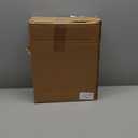 3 Pack Glass Christmas Trees Decor Lighted Christmas Tree Tabletop Glitter Centerpiece Decoration Glass Xmas Tree Figurines Holiday Ornament for Table Mantle Fireplace(Blue,Classic)