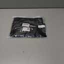 VIDUSSA Women's Off Shoulder Silk Tops Casual Short Sleeve Asymmetrical Neck Satin Blouse Shirts Size S, Black