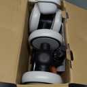 Umatoll Colorful Lighting Baby Balance Bike Toys for 1 Year Old Boys Gifts, Adjustable Seat Baby Walker, One Year Old Boy Birthday Gifts, 12-24 Months Toddler First Ride on Toys (Black)