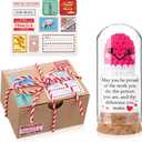 Yungyan Nurse Week Gifts Nurse Gift for Women Crochet Pill Bottle Handmade Nurses Appreciation Gift for Rn Lpn Doctors Pharmacists Cute Capsule Decoration with Message Card and Box Birthday Graduation