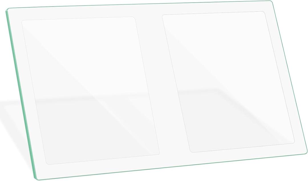 Upgraded MHL61952311 Refrigerator Glass Shelf Replacement Compatible with lg & kenmore Refrigerator Shelf Replacement Tempered Glass Crisper Drawer Cover Crisper Glass Inserts Replacement
