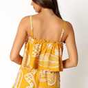 Petal & Pup Women's Honey Top (X-Large, Yellow)