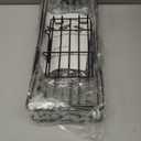 OMAIRA 3-Pack Shower Caddy with Soap Holder, Adhesive Rustproof No-drill Strudy Loading Inside Shower Organizer Shelves Rack Storage Bathroom Organization for Smooth Wall Glass Tile, Black (Large)