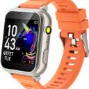 Cosjoype Kids Smart Watch Girls Gifts Age 5-12, 24 Puzzle Games HD Video Camera Music Player Storybook Pedometer HD Flashlight 12/24hr Touchscreen Kids Watch with Screen Protector