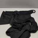 Dad Kangaroo Mom Soothe Little Wrap Carrier V Neck Short Sleeve Tank Tops, Black