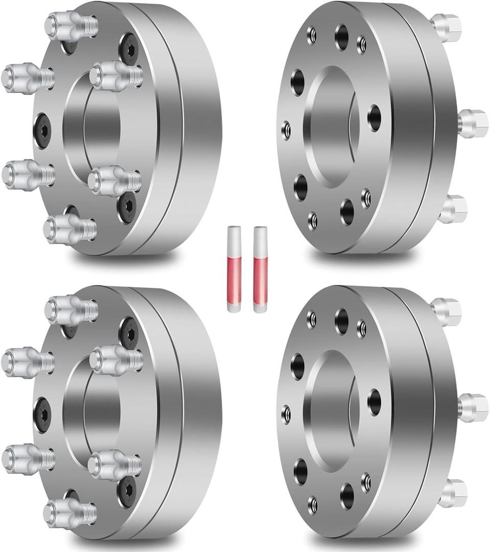 5x5 to 6x5.5 Wheel Spacers 2 inch 14x1.5 Studs 78.1mm Hub Bore