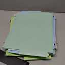 Extra Capacity Plastic Hanging File Folders,12 Pack Reinforced Hang Folder,Heavy Duty 2 Inch Expansion,Filing Cabinet Folders Letter Size for Bulk Files/Medical Charts (Morandi Colors) (Cf-pastel Colors)